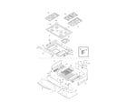 Frigidaire CGDS3065KF6 top/drawer diagram