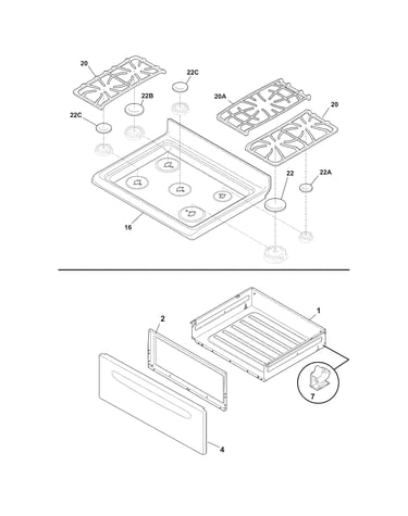 Top/drawer