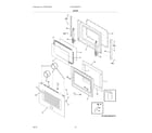 Frigidaire FGDS3065KFG door diagram