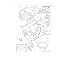 Crosley CFD28SDS9 ice maker diagram