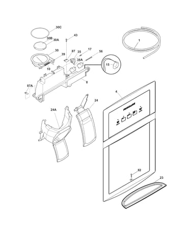 Ice & water dispenser