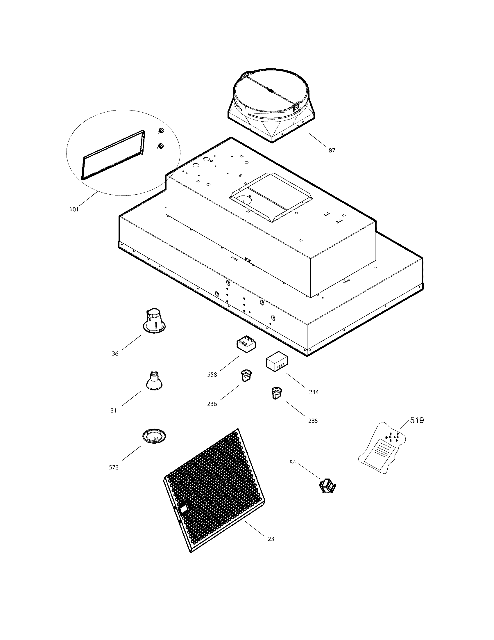 Recommended spare parts