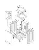 Lower cabinet/top