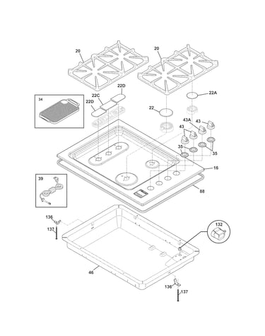 Cook top