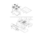 Electrolux EI30ES5CJSC top/drawer diagram