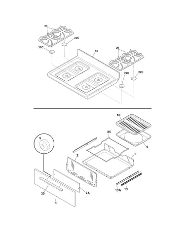 Top/drawer