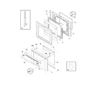 Electrolux EW30GF65GSG door diagram