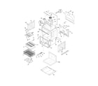 Frigidaire FFET3025LSB upper oven diagram