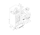 Frigidaire DGHT1844PF0 cabinet diagram