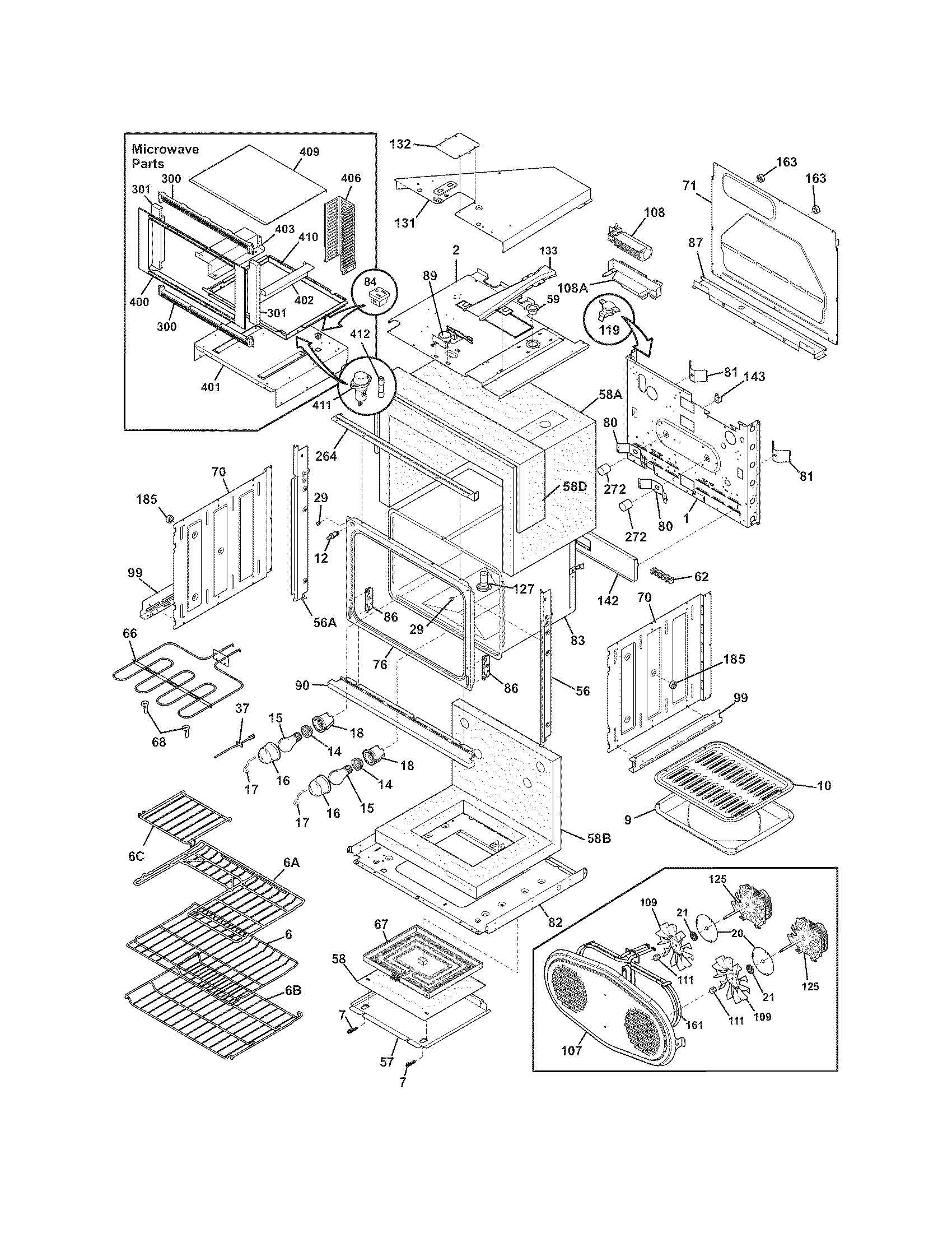 Lower oven
