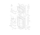 Universal/Multiflex (Frigidaire) MRTN23V6MW4 doors diagram