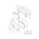 Kenmore 79048763901 doors diagram