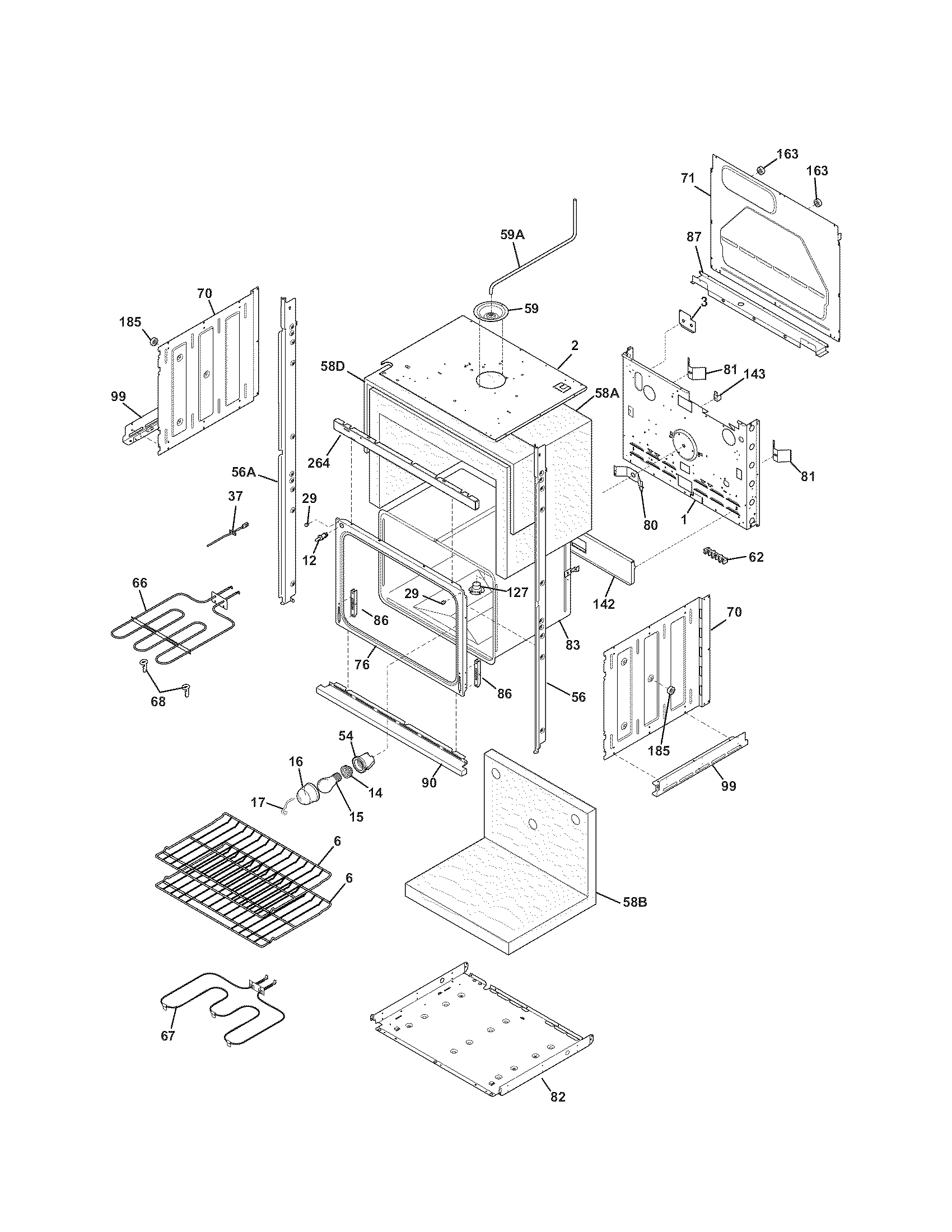 Lower oven
