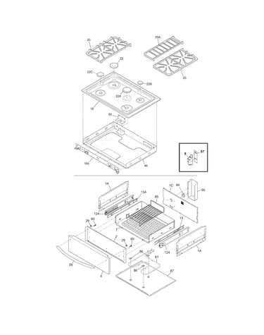 Top/drawer
