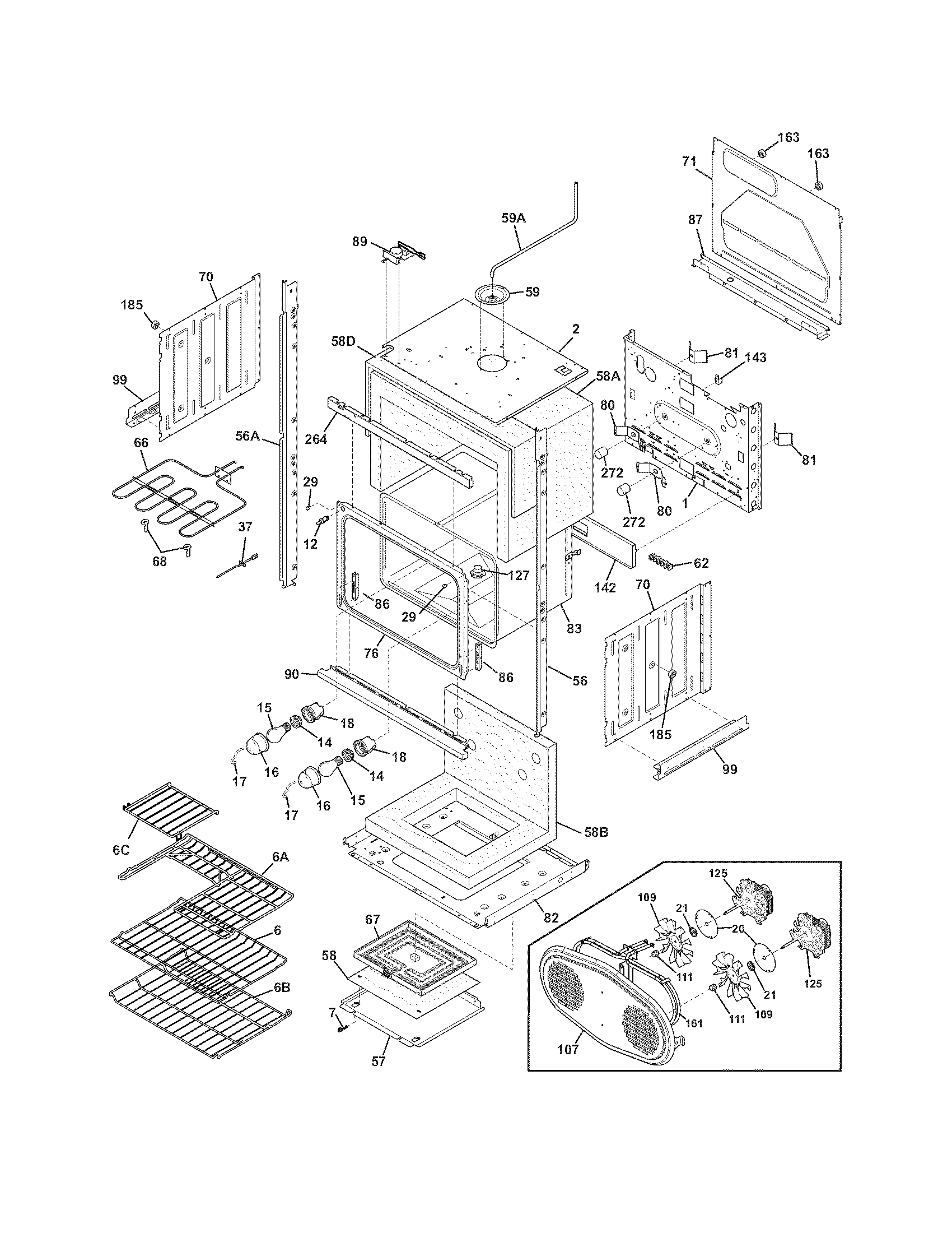 Lower oven