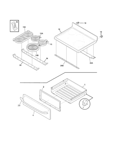 Top/drawer
