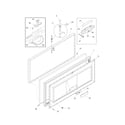 Kenmore 25316949107 door diagram