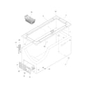 Kenmore 25316949107 cabinet diagram