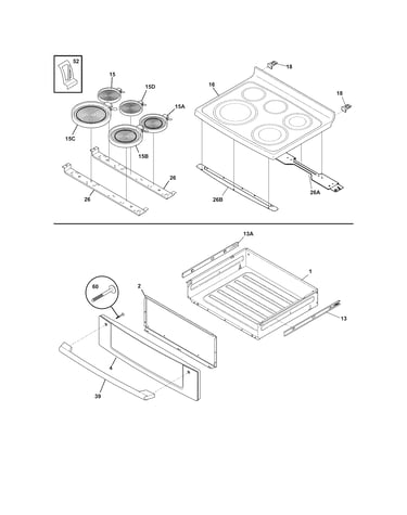 Top/drawer