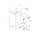 Frigidaire LFHT2117NF4 cabinet diagram