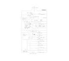 Frigidaire FFHS2322MB8 wiring schematic diagram