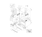 Frigidaire FPHG2399PF0 cabinet diagram