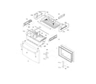 Electrolux EI23BC35KW5 freezer drawer, baskets diagram