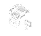 Frigidaire FFHB2740PE0 freezer drawer, baskets diagram