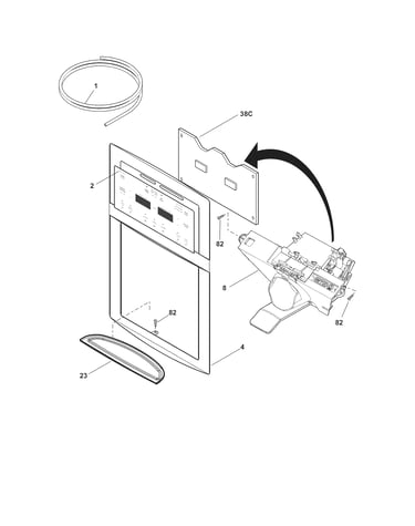 Ice & water dispenser