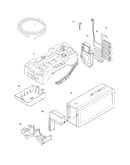 Fresh food ice maker