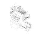 Electrolux EI28BS65KS3 freezer drawer, baskets diagram