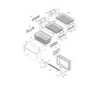 Electrolux E23BC78IPSD freezer drawer, baskets diagram