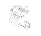 Electrolux EI23BC60KS3 freezer drawer, baskets diagram