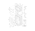 Crosley CRT216HLS9 doors diagram