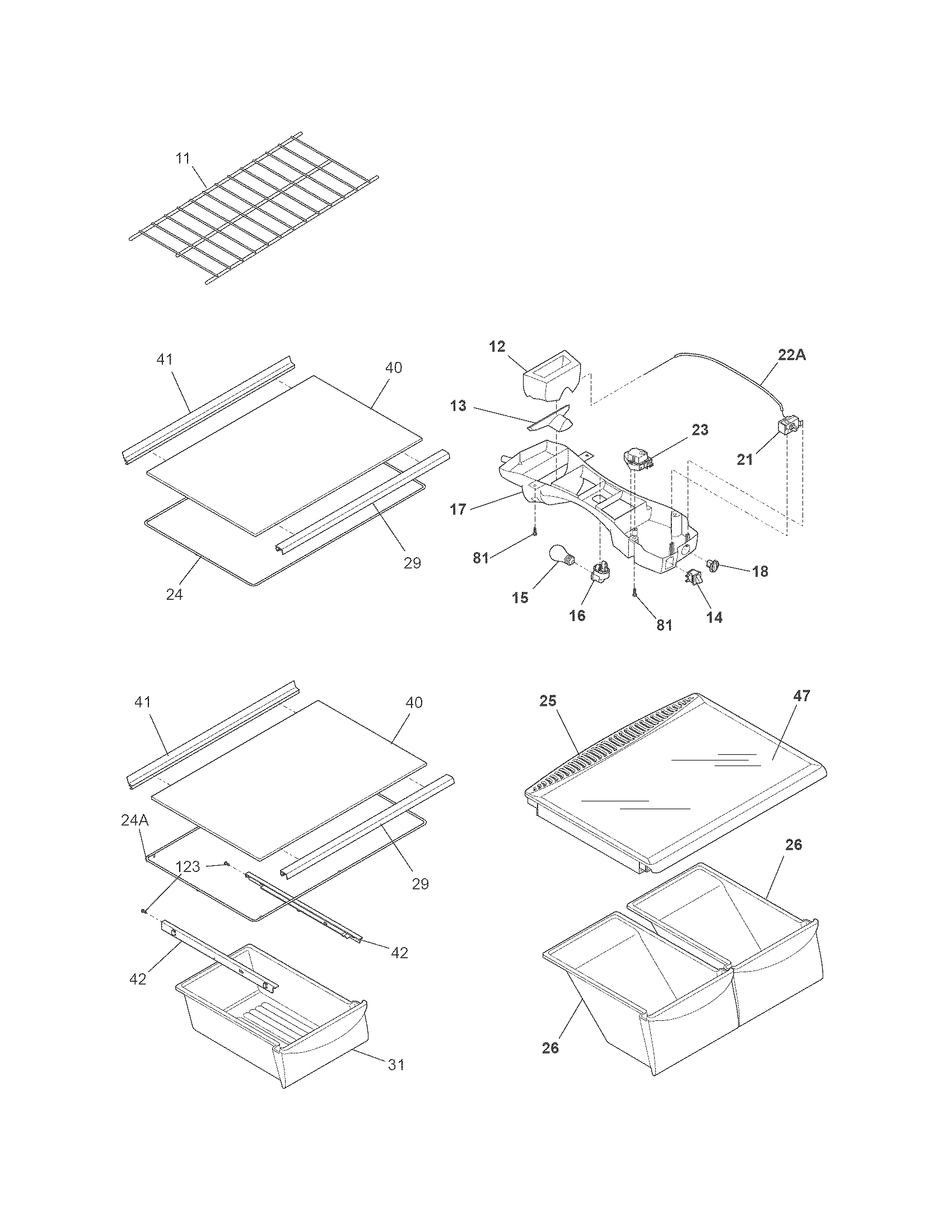 Shelves