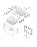 Freezer drawer, baskets