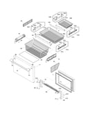 Freezer drawer, baskets