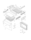 Freezer drawer, baskets