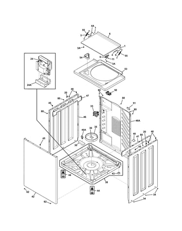 Lower cabinet/top