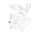 Frigidaire FFHS2622MH6 ice container diagram