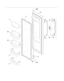 Refrigerator door