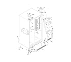 Frigidaire FFHS2622MS8 cabinet diagram