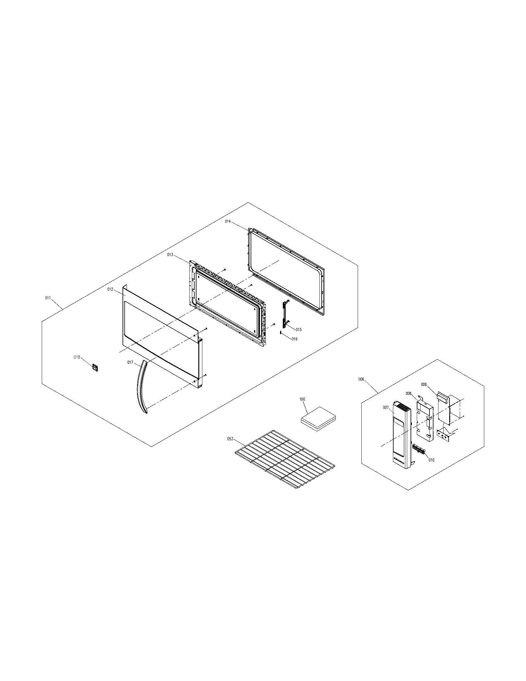 CONTROL PANEL,DOOR,MISCELLANEOUS