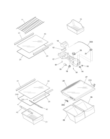 Shelves