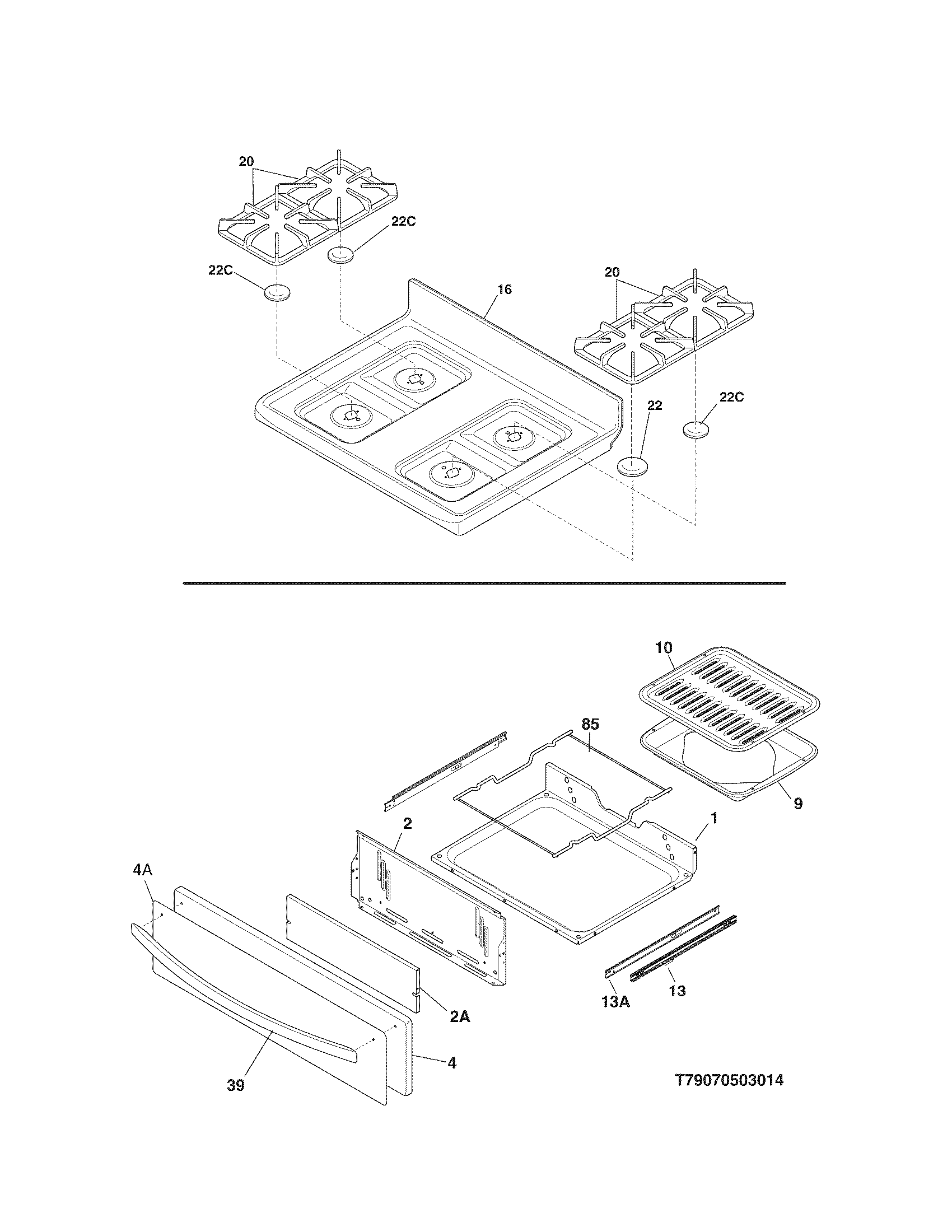 Top/drawer