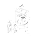 Kenmore Elite 79044113110 main top diagram