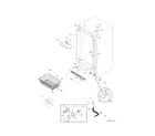 Kenmore 25328042808 cabinet diagram