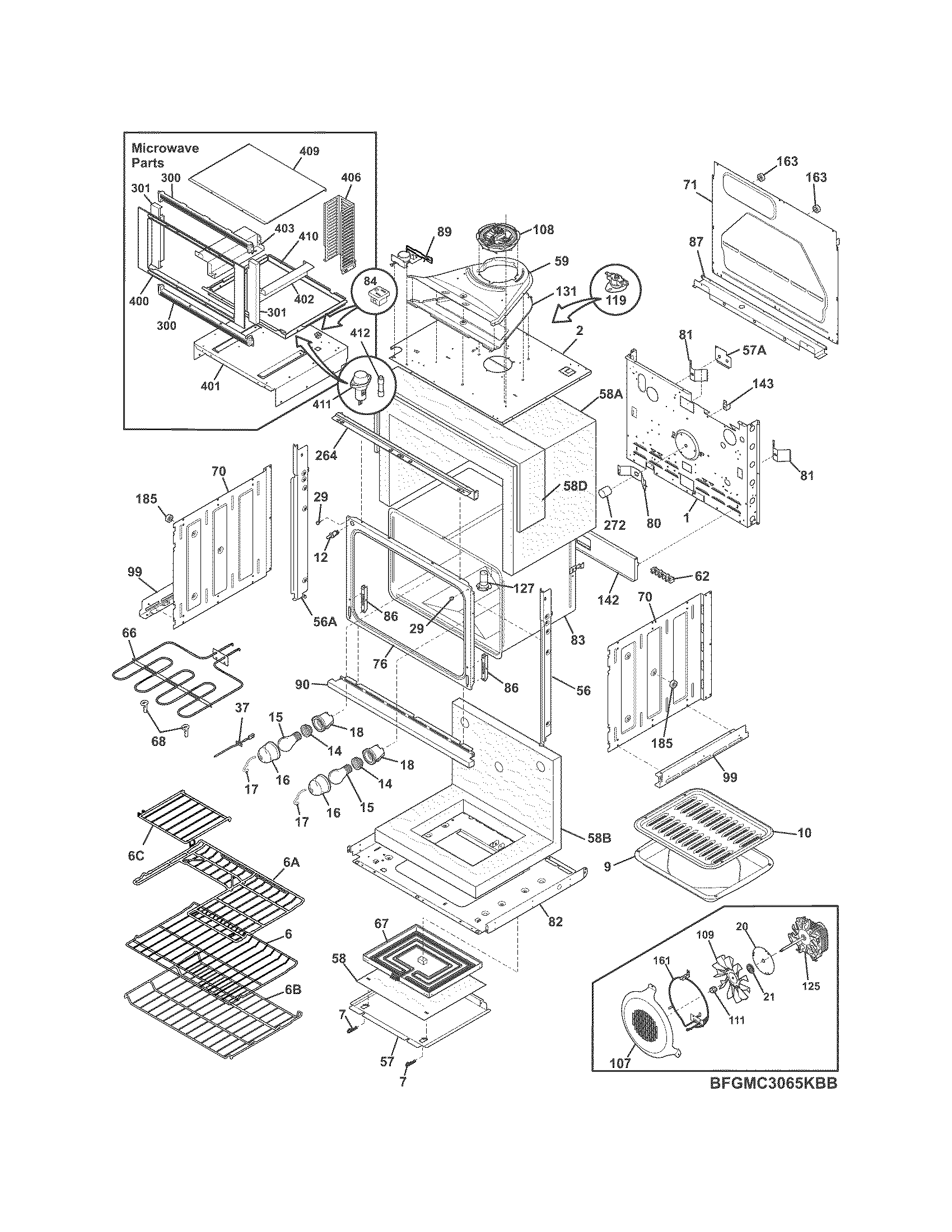 Lower oven