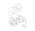 Frigidaire CPMC3085KF3 doors diagram