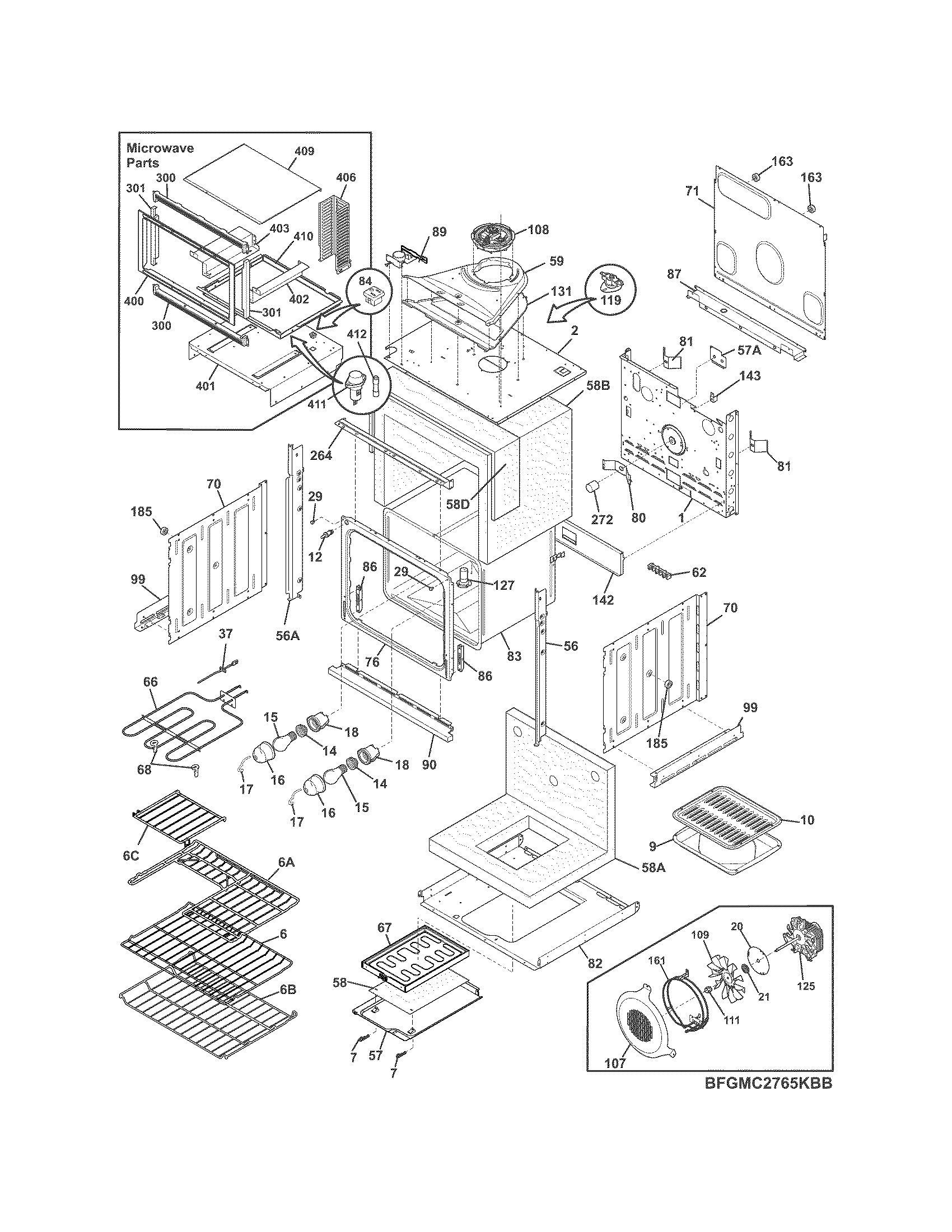 Lower oven